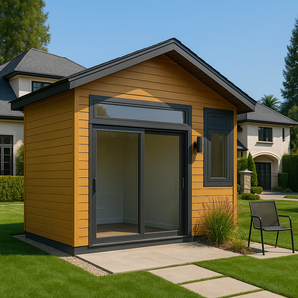Core Pod detailing: siding alignments and trim