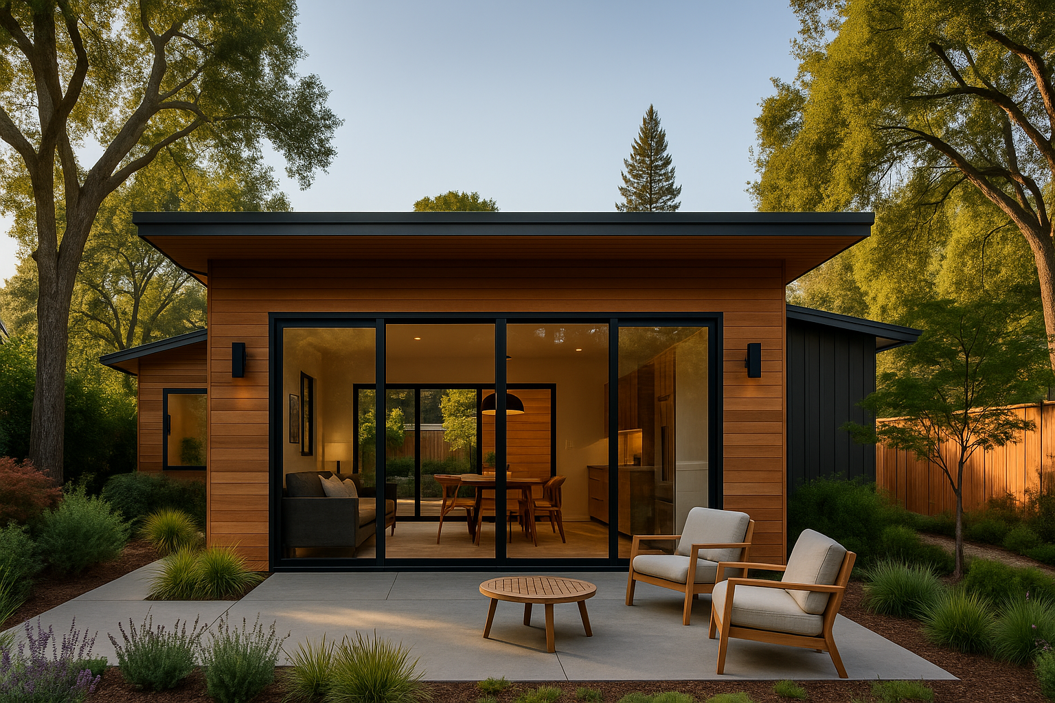 Luxury new home, ADU & addition in Piedmont by Terra Buildr