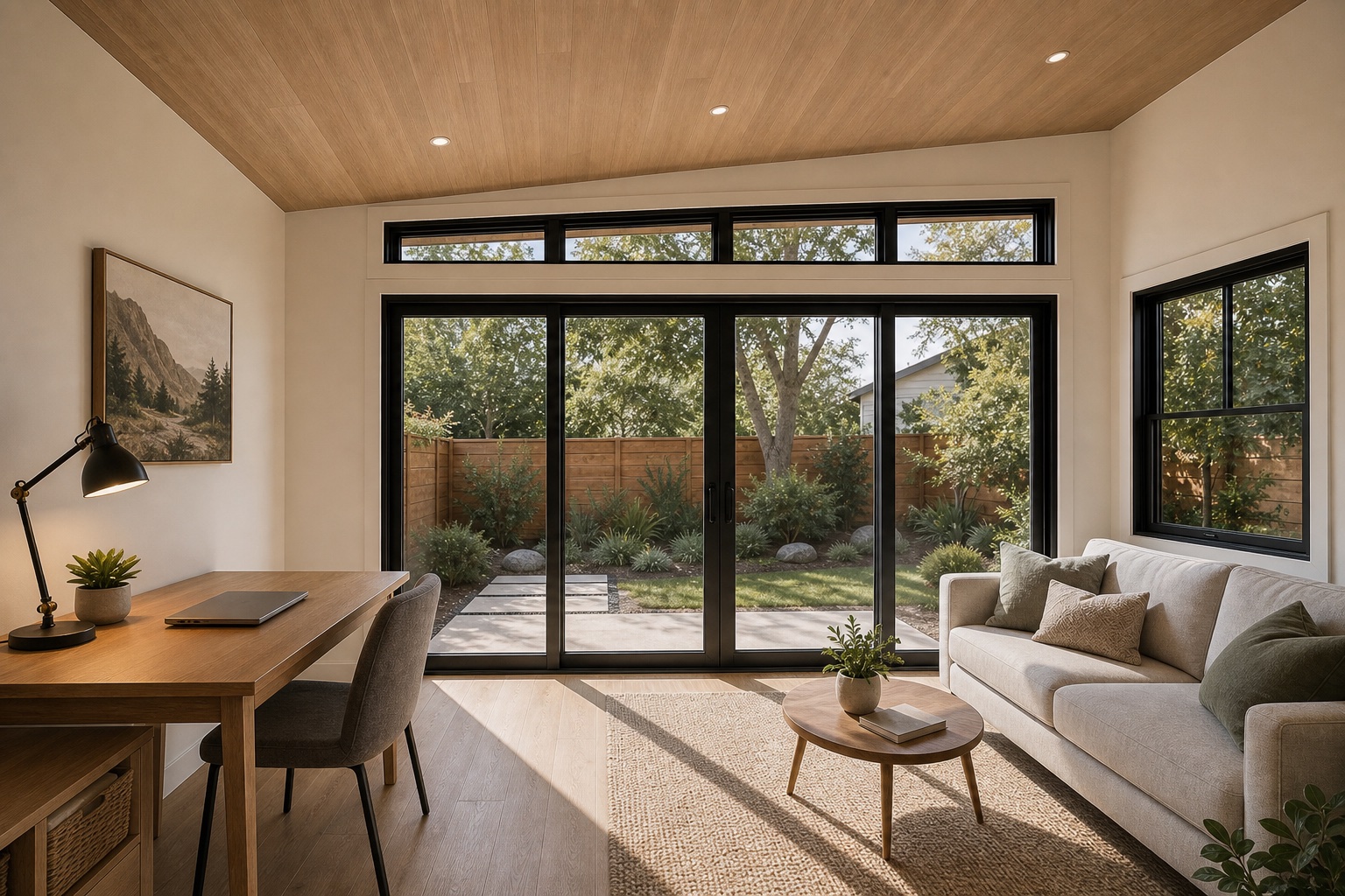 Apex Pod Light + Calm model-specific interior design visualization