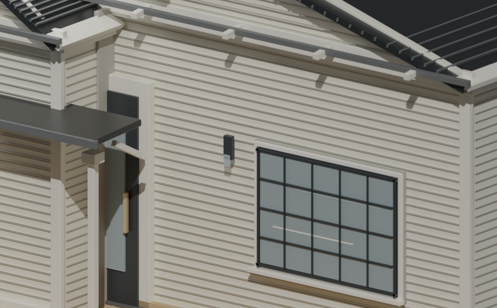 Twin Peaks Pod front architectural view