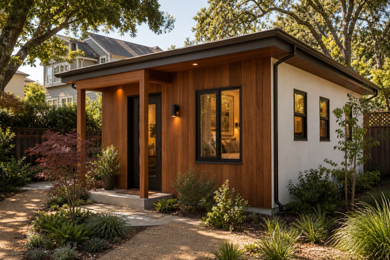Detached ADU planning visualization for San Francisco homeowners