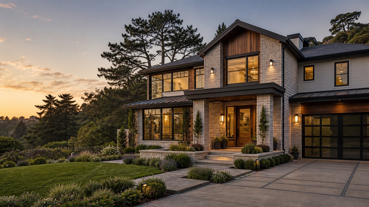 Premium Bay Area residential construction exterior by Terra Buildr